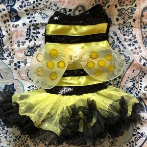 XS Pet Dog/Cat Bumble Bee Costume